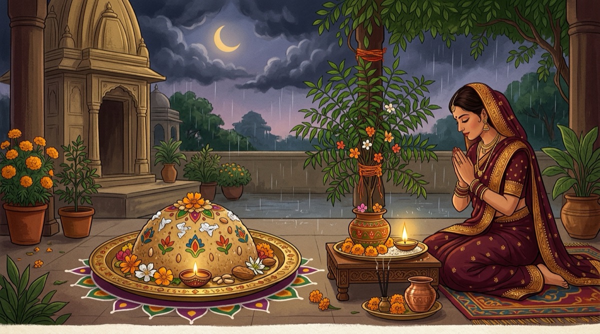 Kajari Teej 2026: Date, Puja Vidhi, Sattu Rituals, Neem Worship & Vrat Katha